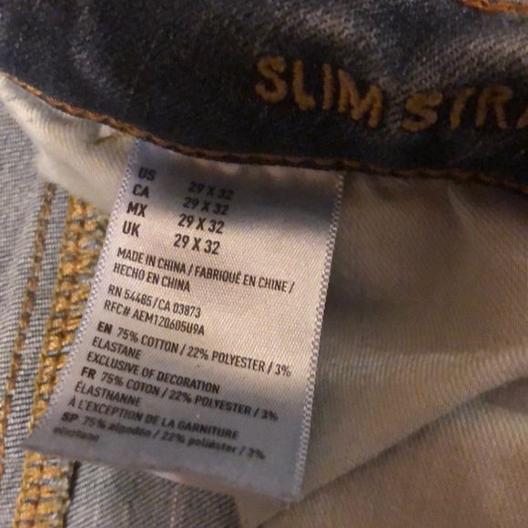 29x32 American Eagle slim straight - Picture 2 of 5